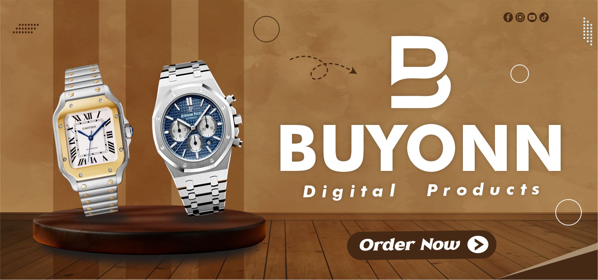 BUYONN – Luxury Watches Shopify Store (Qatar)